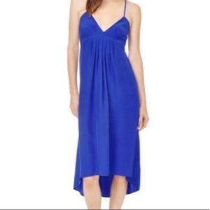 Blue indigo flowy flirty Arizona dress